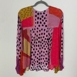 Colorful Polka Dot Women's Blouse